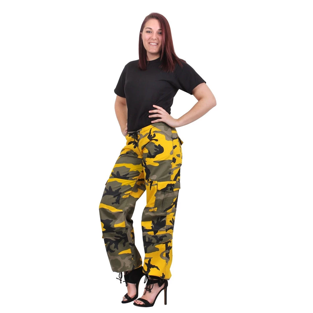 Rothco Womens Paratrooper Colored Camouflage Fatigues 15 Rothco Womens Paratrooper Colored Camouflage Fatigues