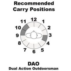 Western Holsters Galco DAO Holster For Long Barrels