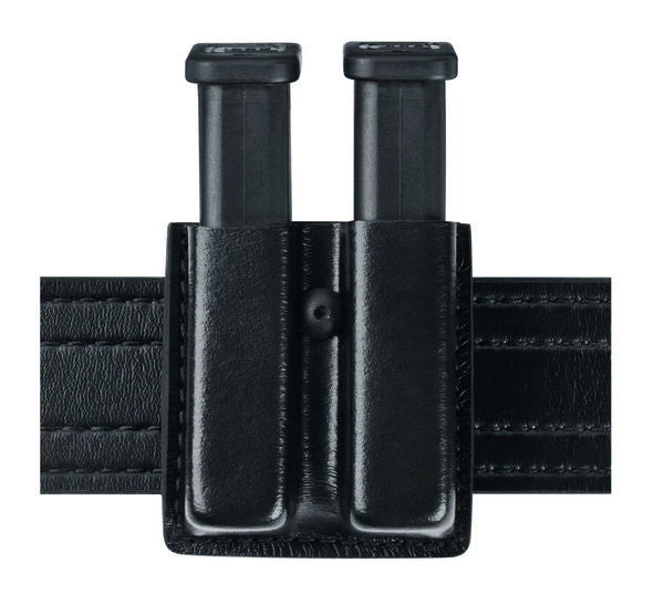 Safariland Model 79 Slimline Open Top Double Magazine Pouch - LeatherLook Synthetic Magazine Pouches 3 Safariland Model 79 Slimline Open Top Double Magazine Pouch - LeatherLook Synthetic Magazine Pouches