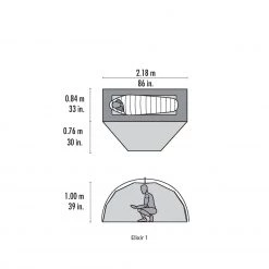 MSR Elixir 1 (footprint Included) Tent Tents & Shelters 21 MSR Elixir 1 (footprint Included) Tent Tents & Shelters