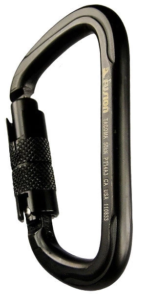 Carabiners Fusion Tacoma Auto Lock Carabiner 8 Carabiners Fusion Tacoma Auto Lock Carabiner