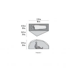 MSR FreeLite 1 Ultralight Backpacking Tent