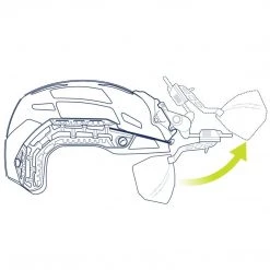 Helmets Galvion Batlskin Caiman NVG Arm Visor