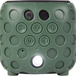 Flashlight Batteries Humvee Portable Solar Bluetooth Speaker