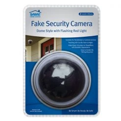 Sabre Red Fake Security Camera Dome Home Protection