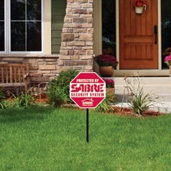 Sabre Red Yard Sign & Security Decals