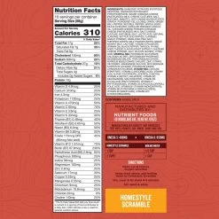 MREs Nutrient Survival Homestyle Scramble
