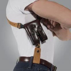 Galco Jackass Tie Down Set Shoulder Holsters 9 Galco Jackass Tie Down Set Shoulder Holsters