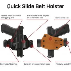 Galco Quick Slide Belt Holster Concealment Holsters