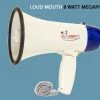 Code Red Headsets Radio Holders LM-8 Megaphone Bullhorn 8-Watt 300 Yard Range Siren Volume Control