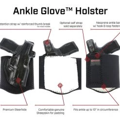 Galco Ankle Glove - Ankle Holster