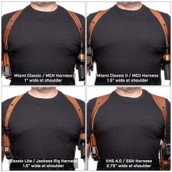 Galco MCII 1.5" Shoulder Harness Shoulder Holsters 17 Galco MCII 1.5