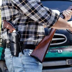 Western Holsters Galco Wheelgunner Belt Holster