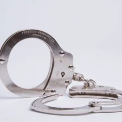 Peerless Handcuff Company Peerless Nickle Chain Handcuffs