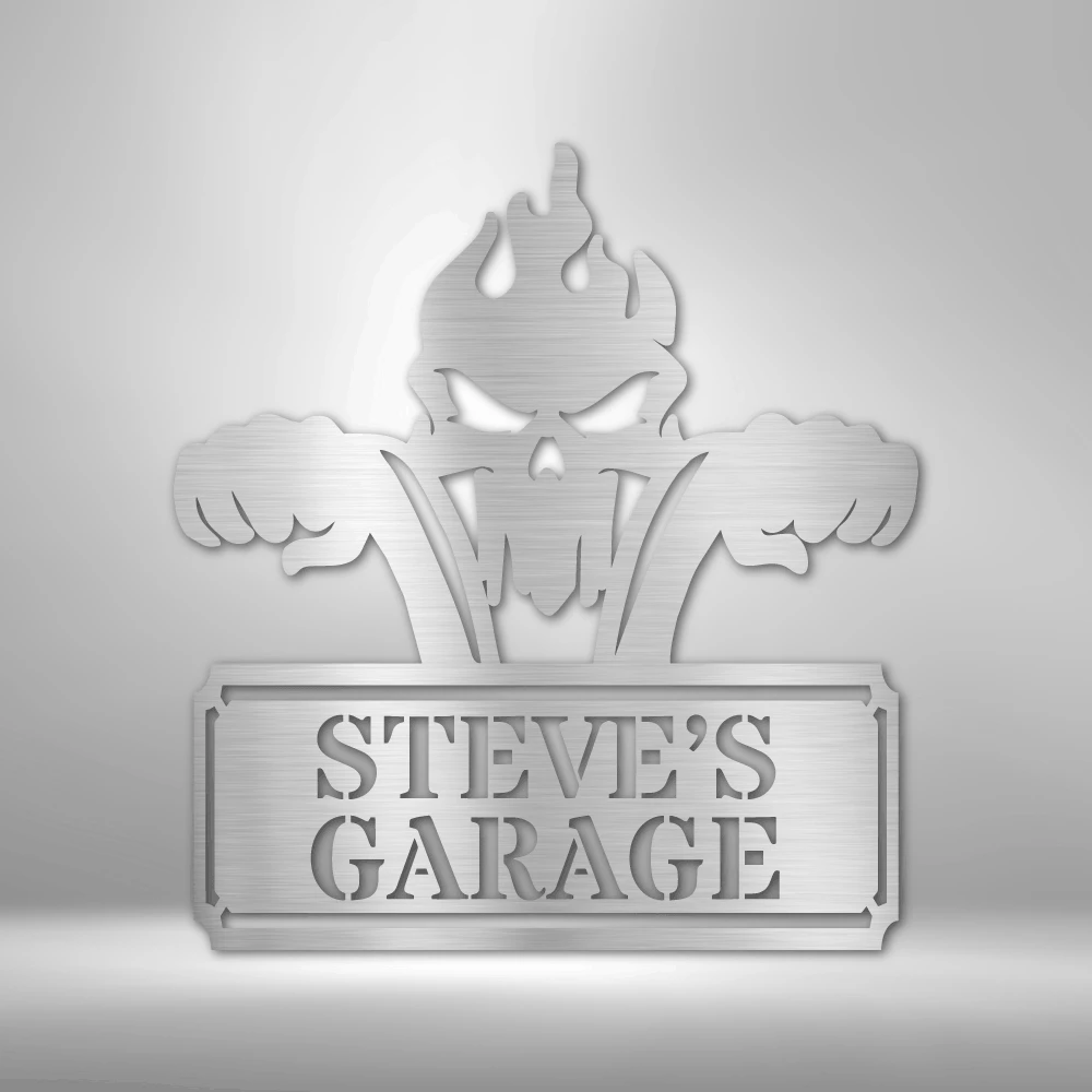 Home Décor Monogram Rough Ride Monogram - Steel Sign 5 Home Décor Monogram Rough Ride Monogram - Steel Sign