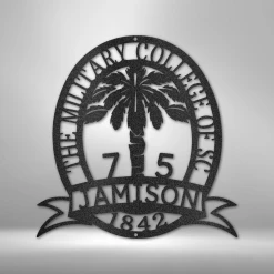 Home Décor Monogram The Citadel Banner - Steel Sign