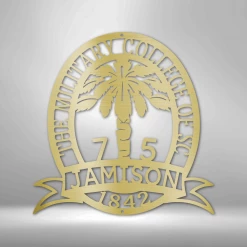 Home Décor Monogram The Citadel Banner - Steel Sign