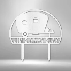 Home Décor Monogram Camper Yard Monogram - Steel Sign