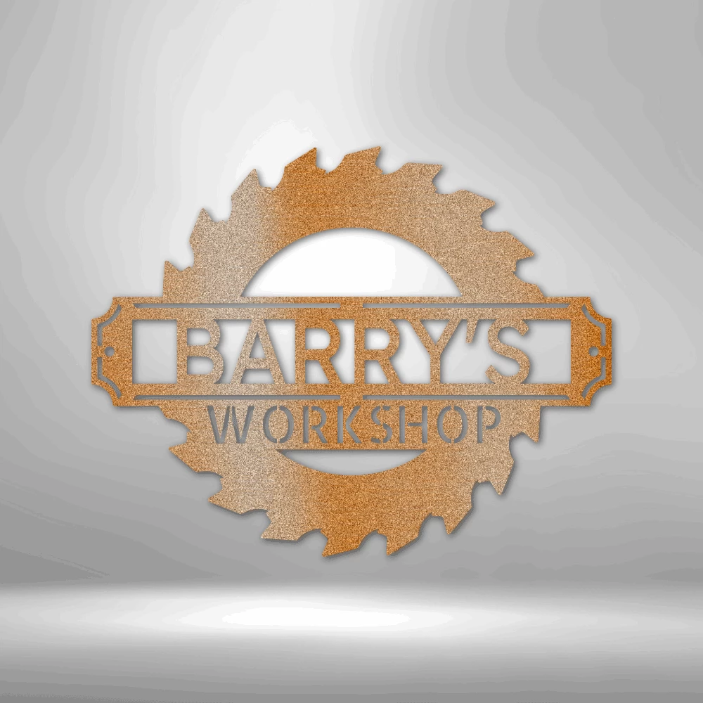 Home Décor Monogram Sawmill Monogram - Steel Sign 3 Home Décor Monogram Sawmill Monogram - Steel Sign