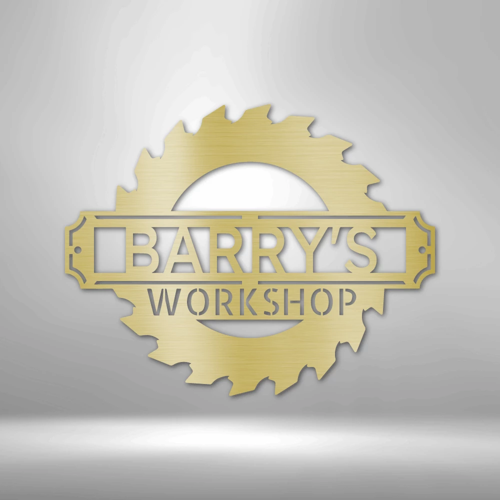 Home Décor Monogram Sawmill Monogram - Steel Sign 4 Home Décor Monogram Sawmill Monogram - Steel Sign