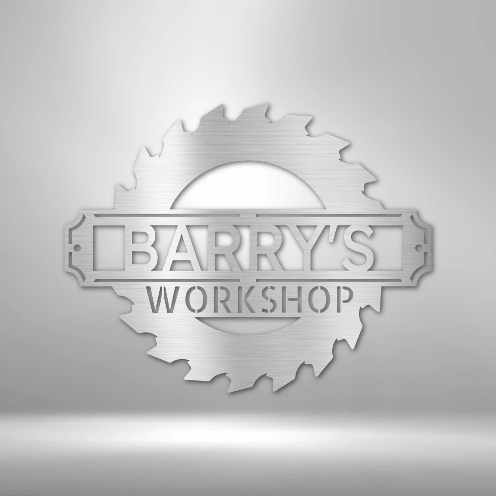 Home Décor Monogram Sawmill Monogram - Steel Sign 5 Home Décor Monogram Sawmill Monogram - Steel Sign