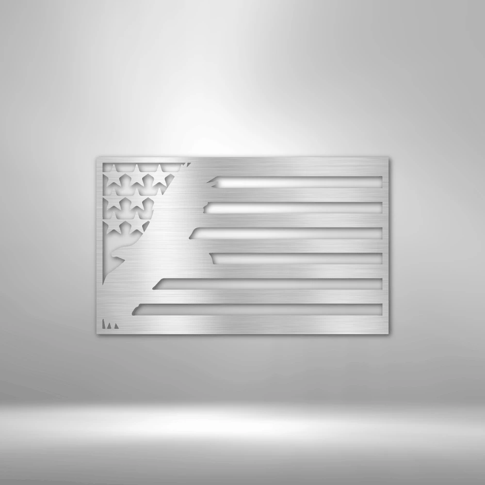 Home Décor Monogram USA Eagle - Steel Sign 5 Home Décor Monogram USA Eagle - Steel Sign