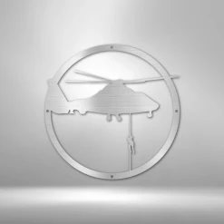 Home Décor Monogram Helicopter Drop - Steel Sign 10 Home Décor Monogram Helicopter Drop - Steel Sign
