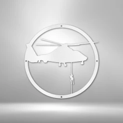 Home Décor Monogram Helicopter Drop - Steel Sign 11 Home Décor Monogram Helicopter Drop - Steel Sign