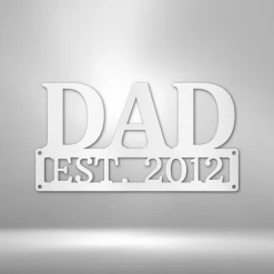 Home Décor Monogram Dad Monogram - Steel Sign