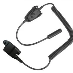 Code Red Headsets Military Slim-Line MC1 Tactical Push-to-talk For Harris / MaCom Radios ( PTT And Connector Unit ) Tactical Headsets