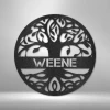 Home Décor Monogram Personalized Tree Of Life - Steel Sign