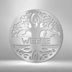 Home Décor Monogram Personalized Tree Of Life - Steel Sign 9 Home Décor Monogram Personalized Tree Of Life - Steel Sign