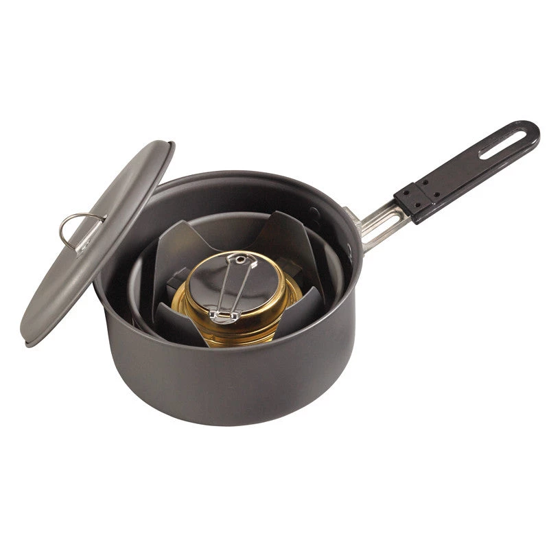 Proforce Equipment NDuR Mini Cookware Kit W/Alcohol Burner 3 Proforce Equipment NDuR Mini Cookware Kit W/Alcohol Burner