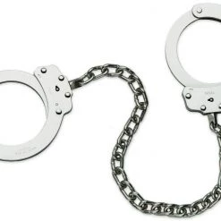 Peerless Handcuff Company Peerless Standard Nickel Leg Irons Ankle Cuffs