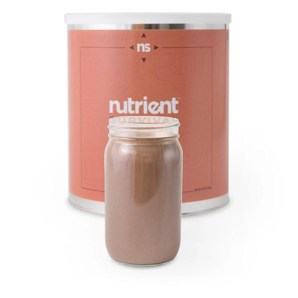 MREs Nutrient Survival Creamy Chocolate Shake 3 MREs Nutrient Survival Creamy Chocolate Shake