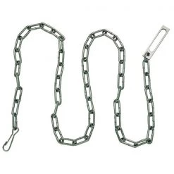 Peerless Handcuff Company Peerless Handcuffs 60" Nickel Security Chain
