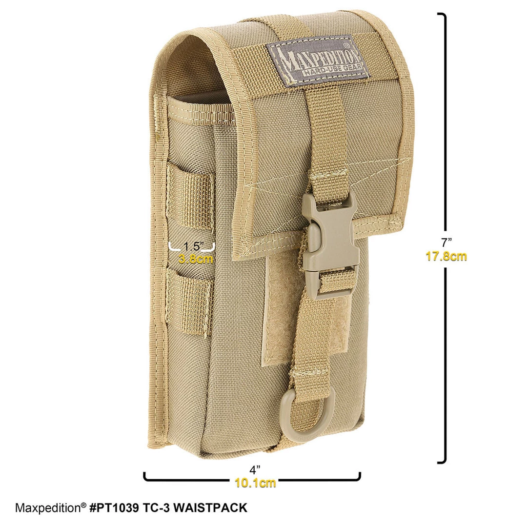 Utility Pouches Maxpedition TC-3 Pouch 6 Utility Pouches Maxpedition TC-3 Pouch