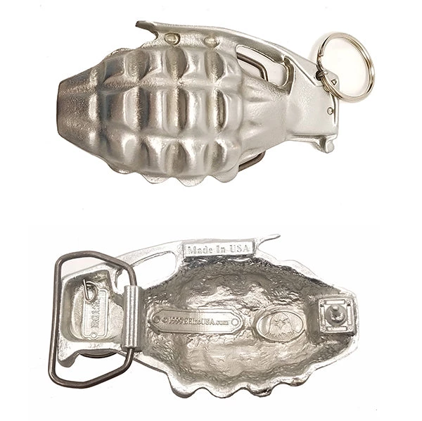 GG&G Pineapple Grenade Belt Buckle 3 GG&G Pineapple Grenade Belt Buckle