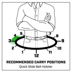 Galco Quick Slide Belt Holster Concealment Holsters