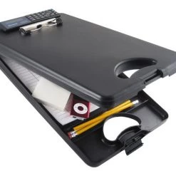 Saunders DeskMate II W/Calculator Storage Clipboard