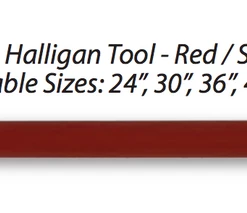 Zak Tools Zak Tool 30" Halligan Tool - Red/Silver 8.5 Lbs. Entry Tools