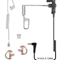 Radio Earpieces Code Red Headsets Silent Jr 3.5 Pack Earpiece With 14