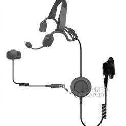 Code Red Headsets Tactical Bone Conduction Headset For Harris/Macom Two-Way Radios Tactical Headsets