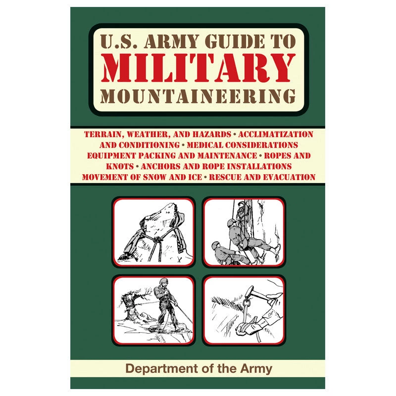 Proforce Equipment U.S. Army Guide To Military Mountaineering Books 3 Proforce Equipment U.S. Army Guide To Military Mountaineering Books