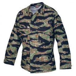 BDU Camouflage Shirts Tru-Spec BDU Camouflage Coat (100% Cotton) 20 BDU Camouflage Shirts Tru-Spec BDU Camouflage Coat (100% Cotton)