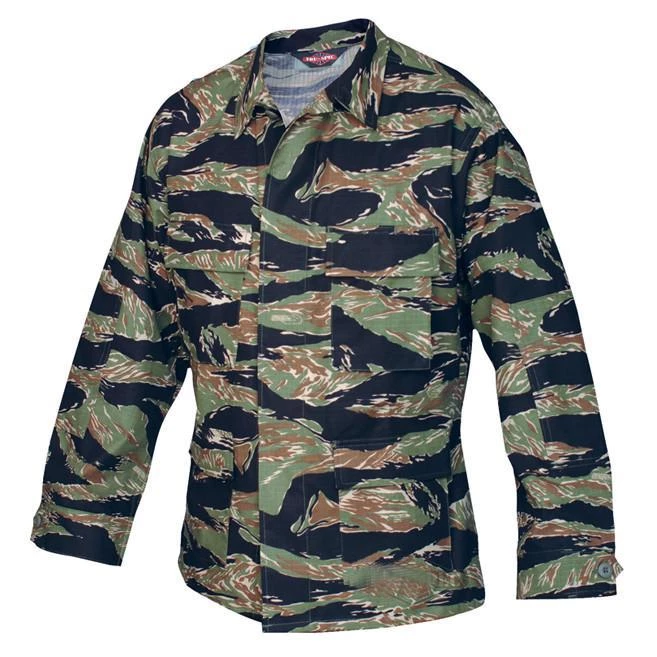 BDU Camouflage Shirts Tru-Spec BDU Camouflage Coat (100% Cotton) 11 BDU Camouflage Shirts Tru-Spec BDU Camouflage Coat (100% Cotton)