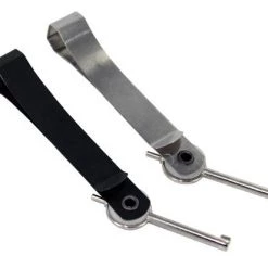 Zak Tools Zak Tool Tactical I.D. Holder W/ Cuff Key - Silver Handcuff Keys