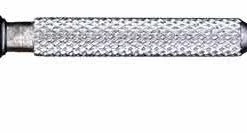 Zak Tools Zak Tool Aluminum Swivel Key - Silver Handcuff Keys