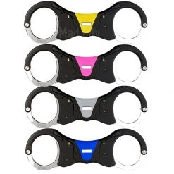 ASP Rigid Identifier Ultra Cuffs - Steel Bow