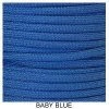 E. L. Wood Braiding 550 Survival Cord Baby Blue Paracord